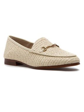 SAM EDELMAN LORAINE LOAFER LINEN RAFFIA